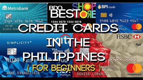 5 Best Credit Cards for Beginners in the Philippines .